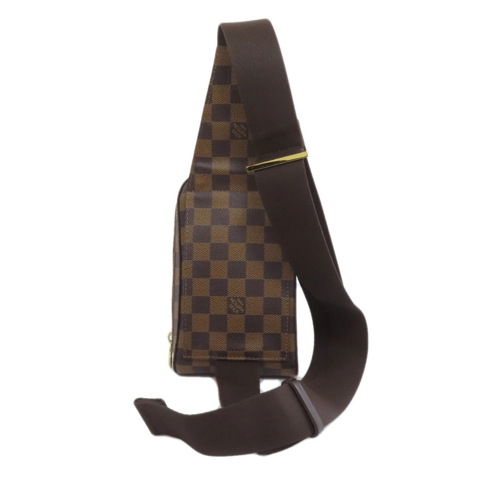 LOUIS VUITTON Authentic Brown Damier Canvas Hobo Bag - Picture 2 of 15